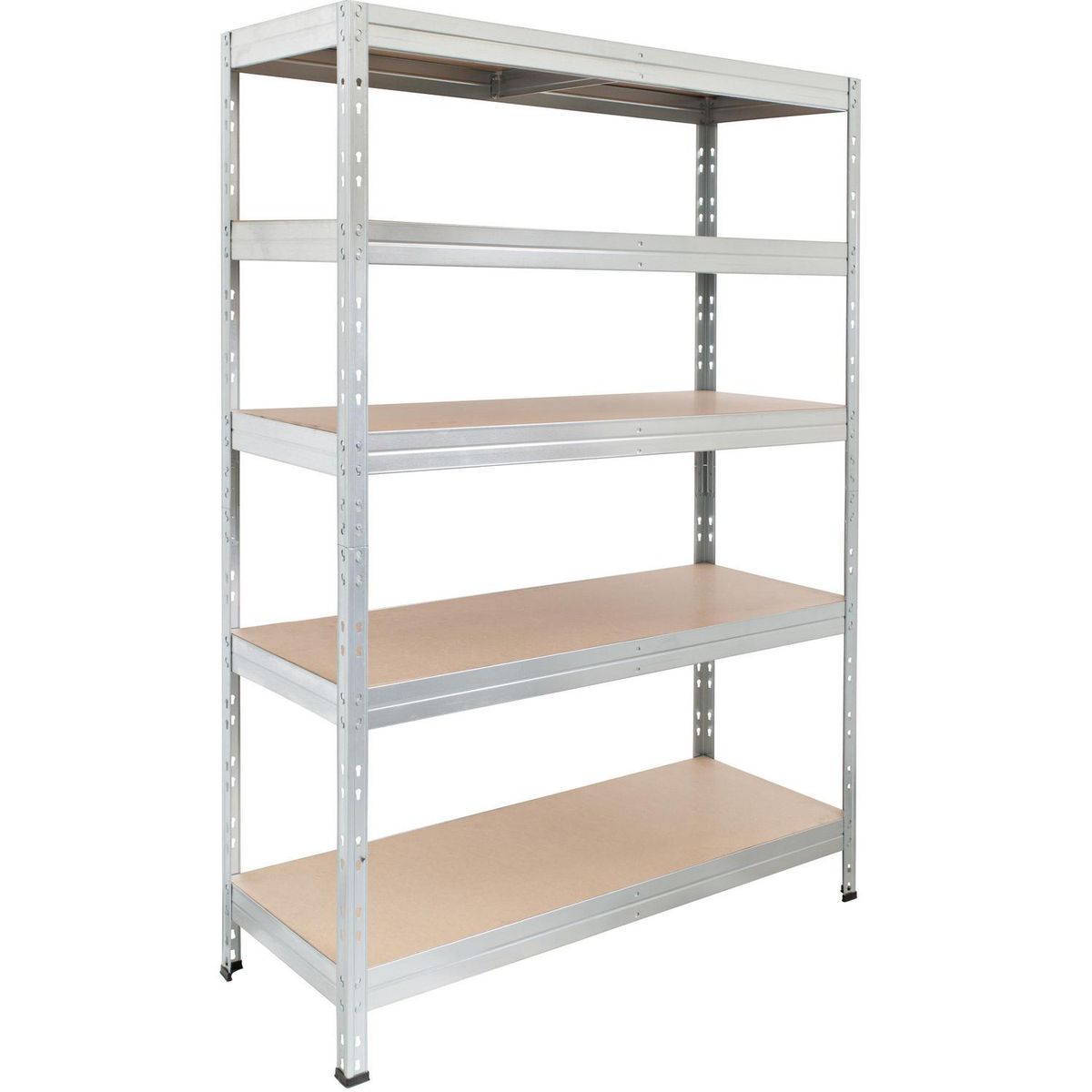 FIXSER - Estante Rivet Metal 5 Nivel(es) 120x180x50 cm Galvanizado