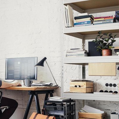 Imagen 2 del producto Estante Rivet Metal 4 Nivel(es) 90x180x40 cm Blanco