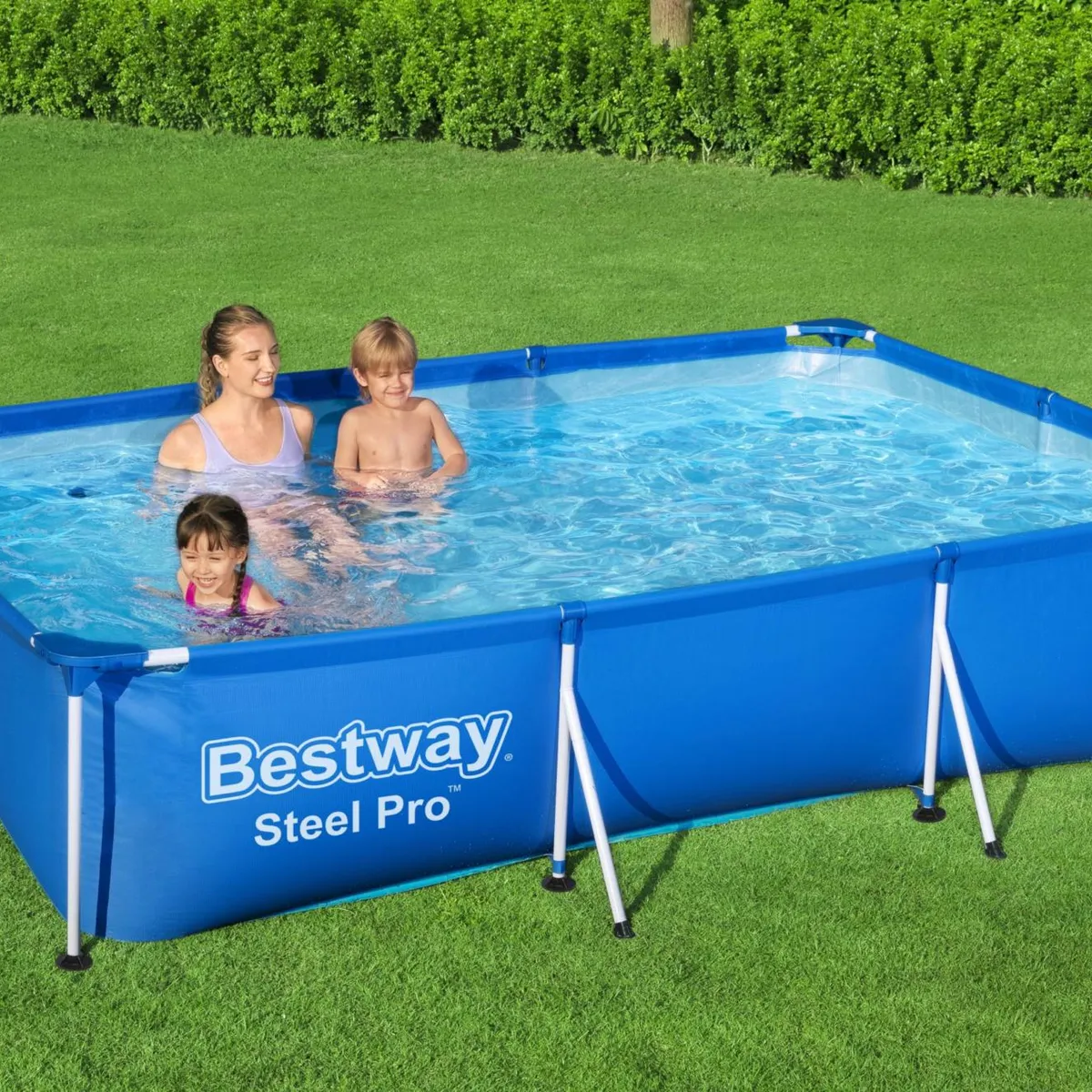 BESTWAY - Piscina Estructural 300x200x66 cm 3.300 Litros
