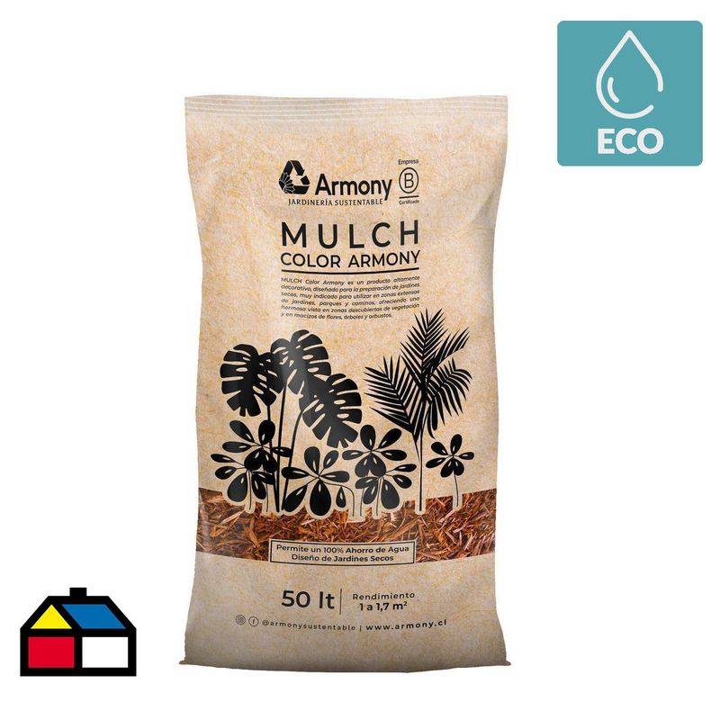 ARMONY - Mulch chip color café 50 l