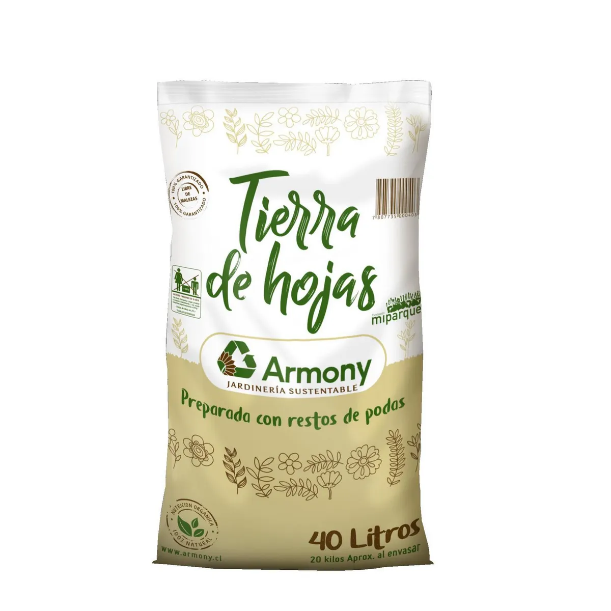 ARMONY - Tierra de hojas 40 l