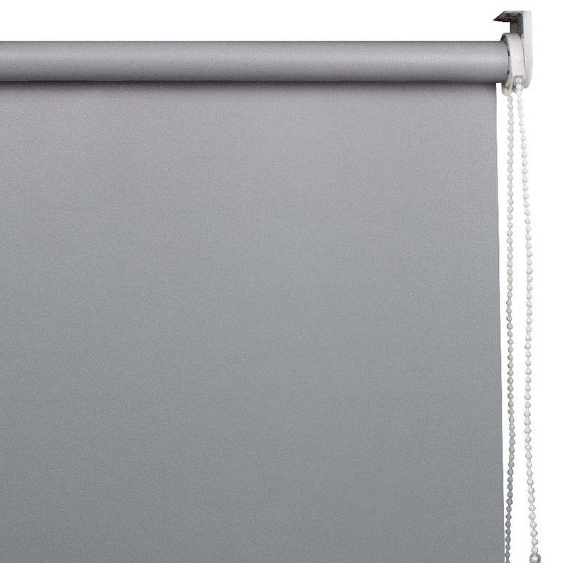 ECOWIN - Cortina roller black out 100x240 cm gris