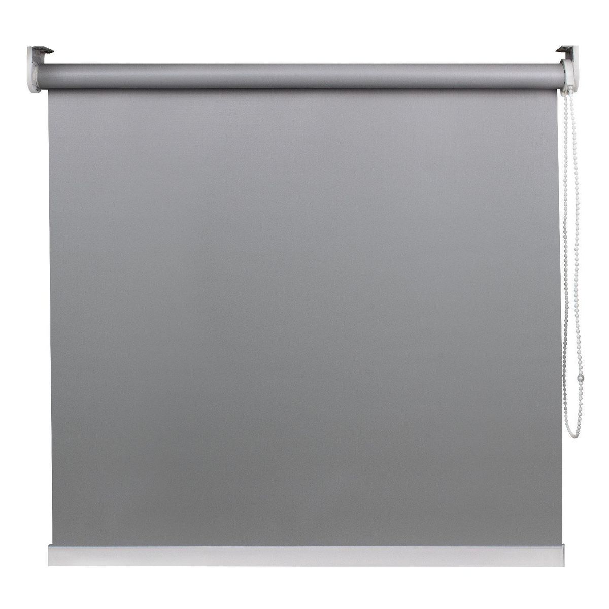 ECOWIN - Cortina roller black out 100x240 cm gris