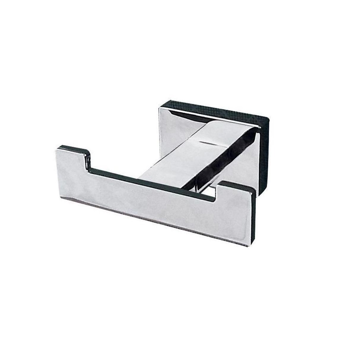 BRIGGS - Gancho doble 8,6x6,1x3,8 cm latón cromado