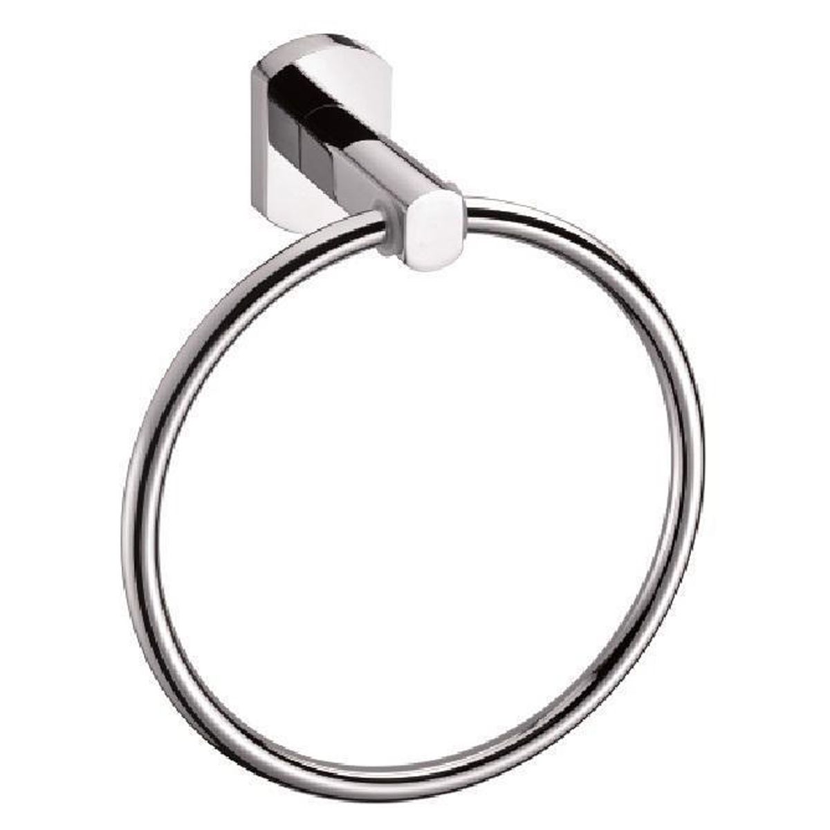 BRIGGS - Toallero argolla 15,4x17,4 cm latón cromado