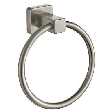 Toallero  argolla 18,4x6,8x5 cm acero inoxidable