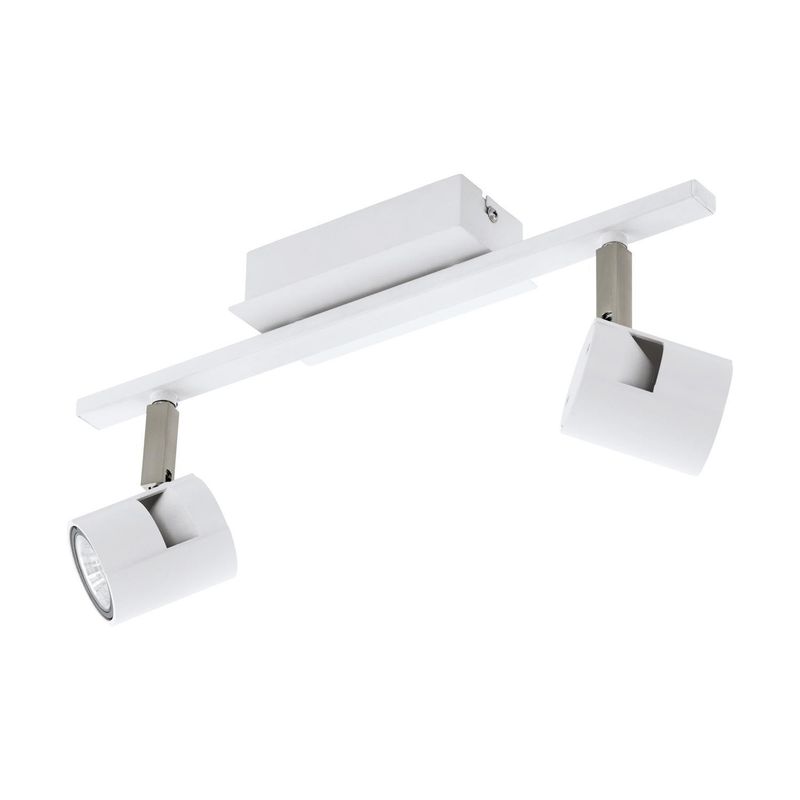 EGLO - Barra Led Vergian 2 Luces Metal Blanco
