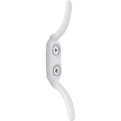 Imagen 2 del producto Set De Ganchos Para Barra De Cortina 2 Unidades Blanco