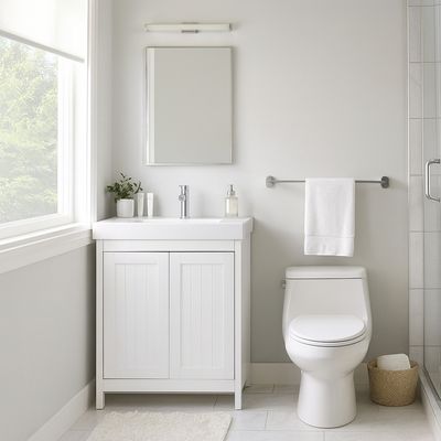 Imagen 2 del producto Toallero barra 61,2x7,4x4,8 cm latón cromado