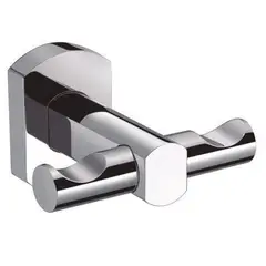 BRIGGS - Gancho doble 7,6x7,4x5 cm latón cromado