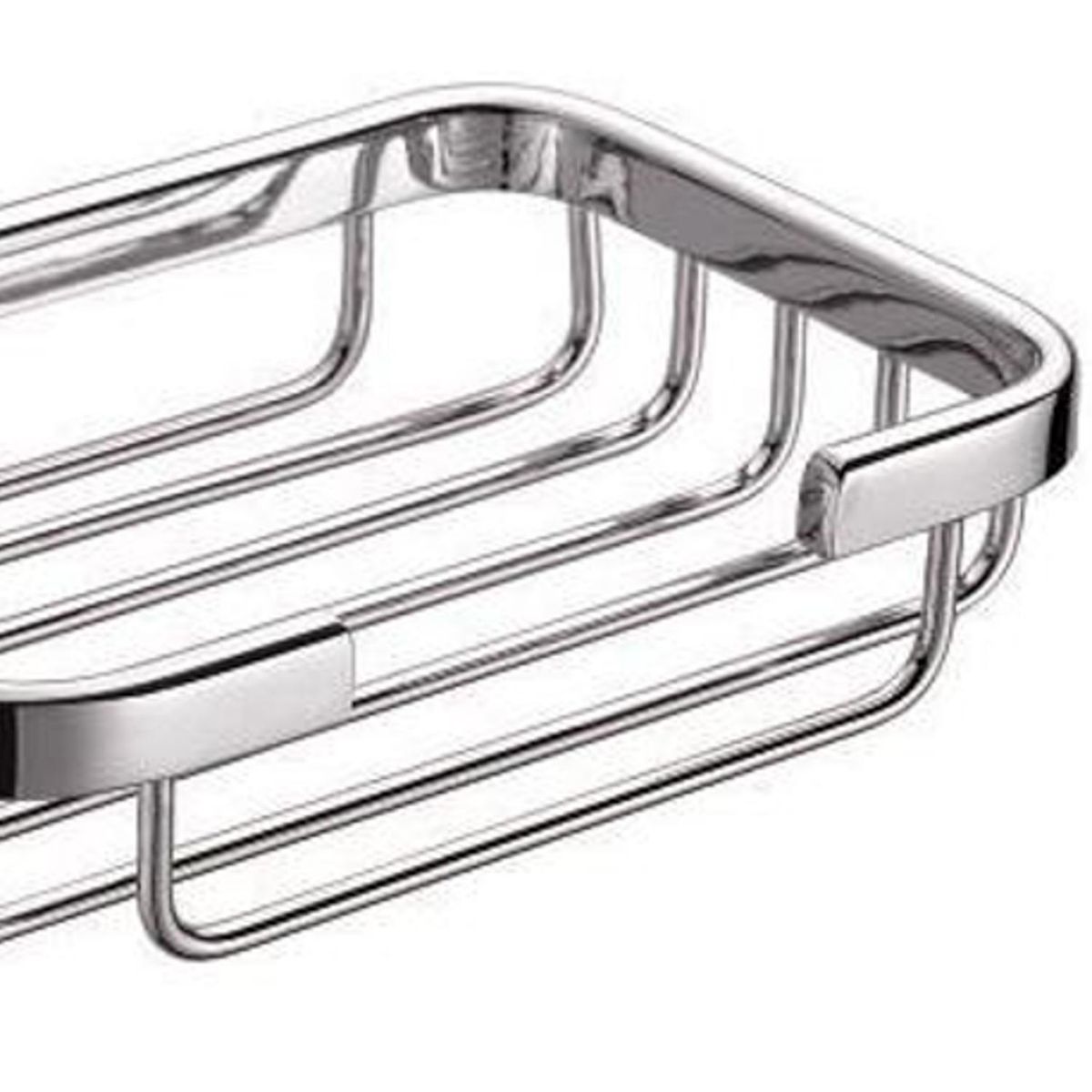 BRIGGS - Jabonera rejilla latón cromado