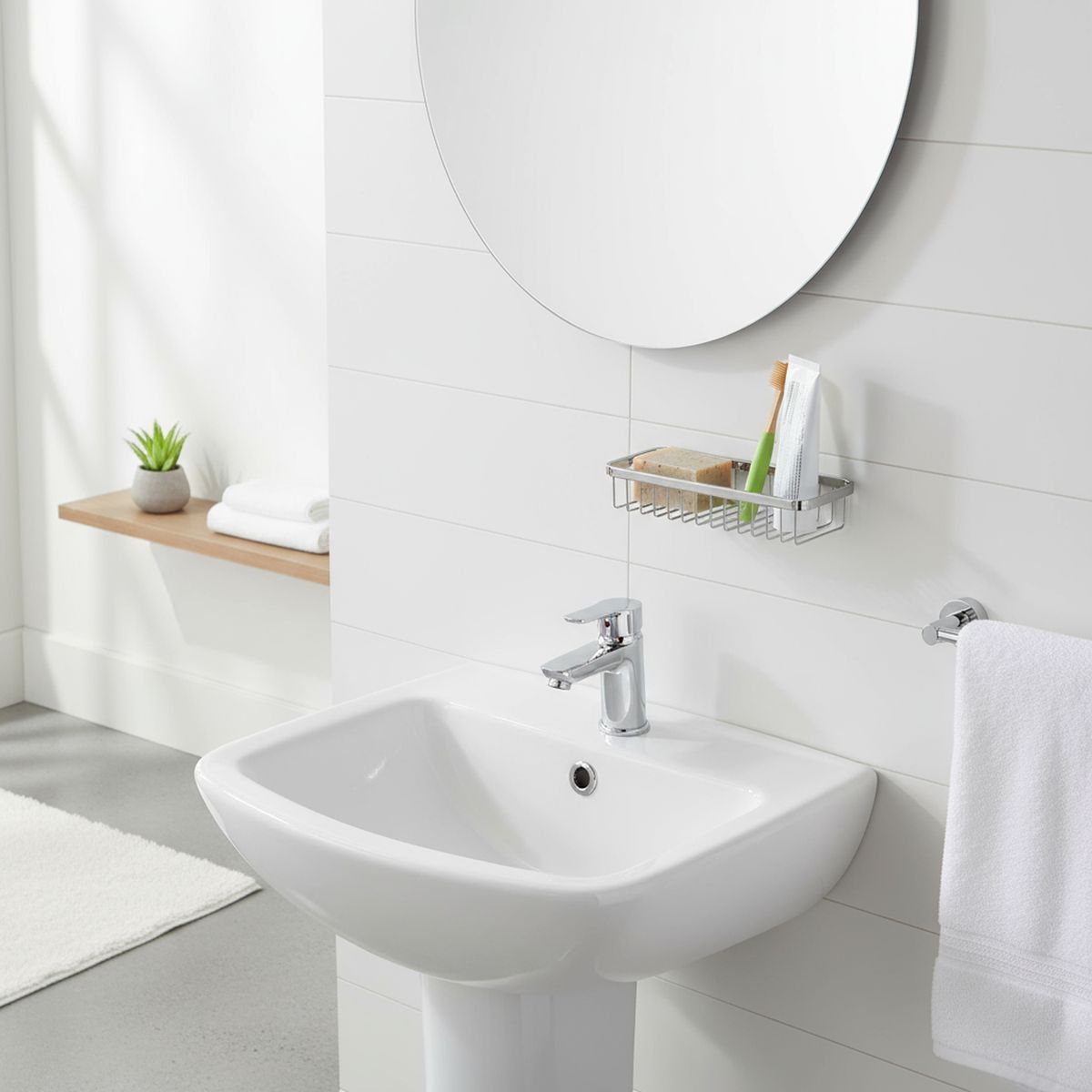 BRIGGS - Organizador multiuso 25,7x11,9x5 cm acero inoxidable