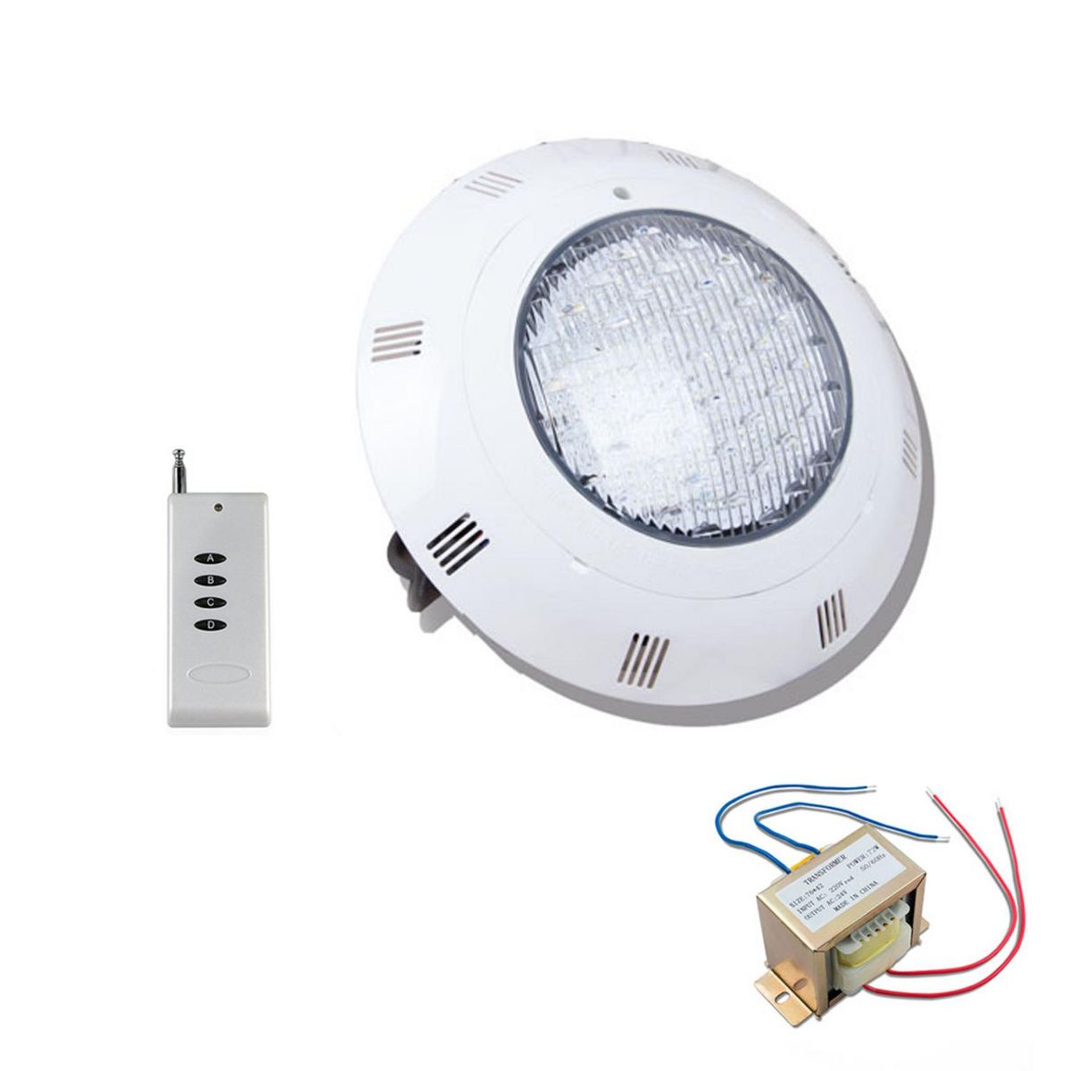 HB LEDS - Foco Piscina 18w /12V con fuente de poder