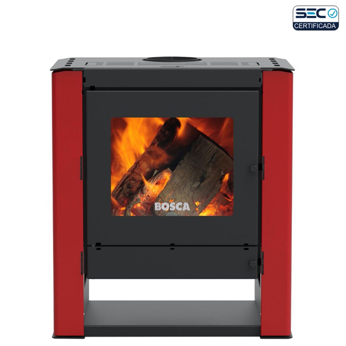 BOSCA - Estufa Leña Gold 500 Burdeo