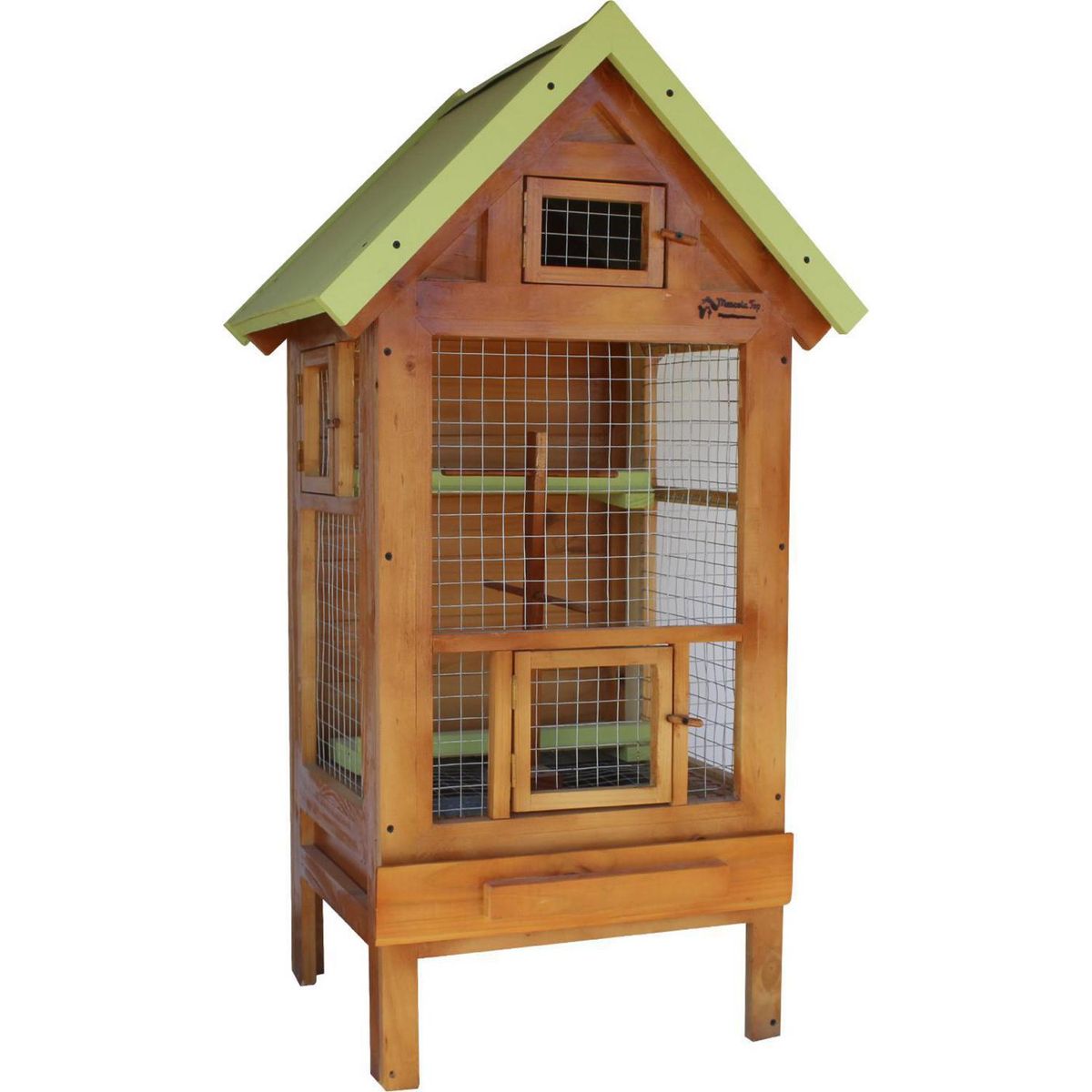 MASCOTA TOP -  para Ave 100x50x45 cm Verde