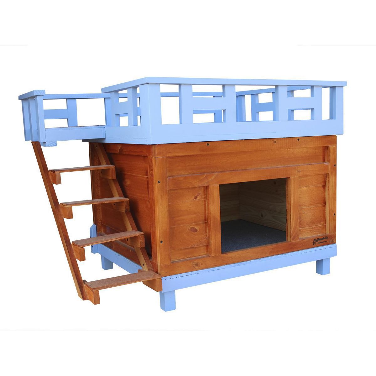 MASCOTA TOP -  para Gato 70x80x70 cm Azul