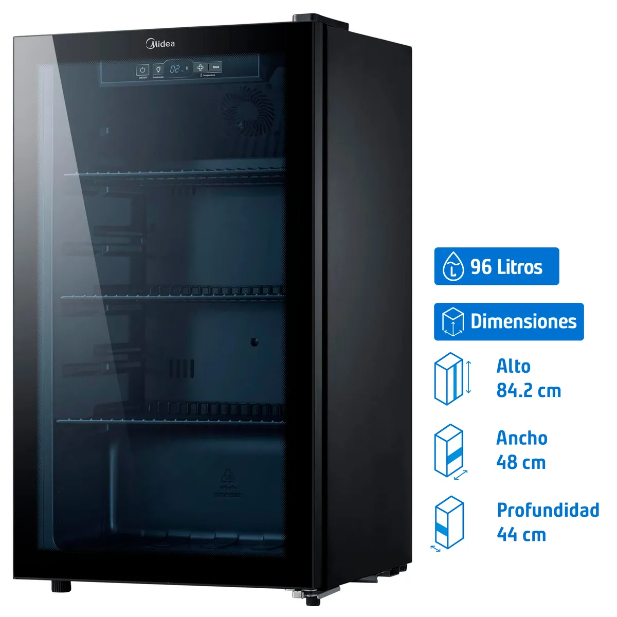 MIDEA - Beer cooler 96 litros