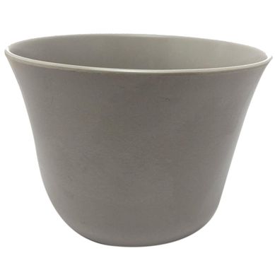 Set de 2 Maceteros Biodegradables Curvo Gris