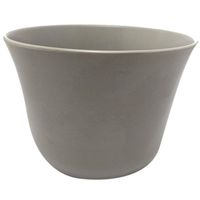 Set 2 Maceteros Biodegradables de Silicona 16.5x13 cm Gris