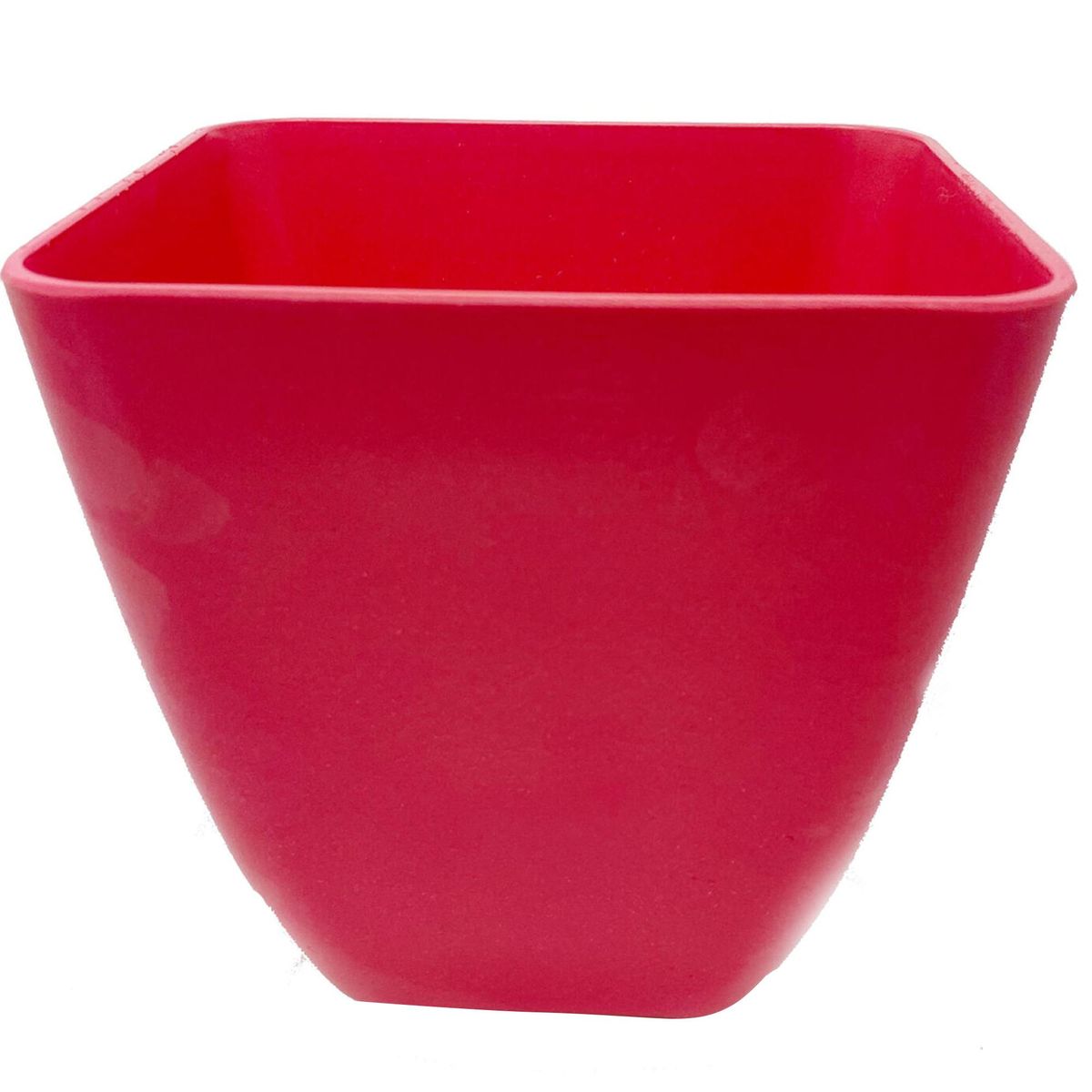 DECOGREEN - Set 2 Maceteros Biodegradables de Silicona 13.3x12.4 cm Coral