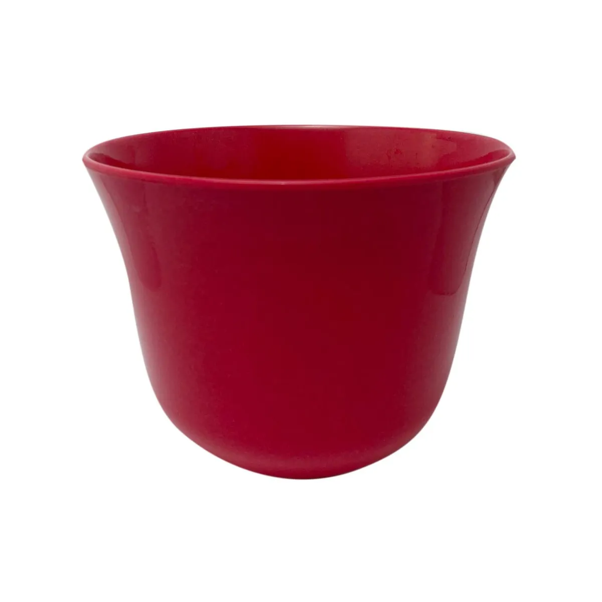 DECOGREEN - Set 2 Maceteros Biodegradables de Silicona 16.5x13 cm Purpura