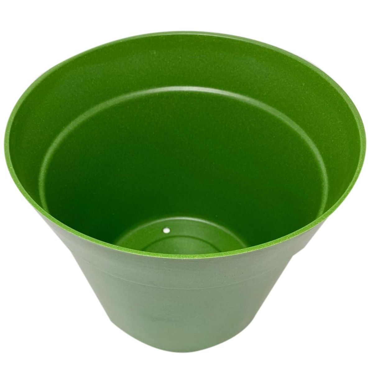 DECOGREEN - Set 2 Maceteros Biodegradables de Silicona 25x17 cm Verde Musgo
