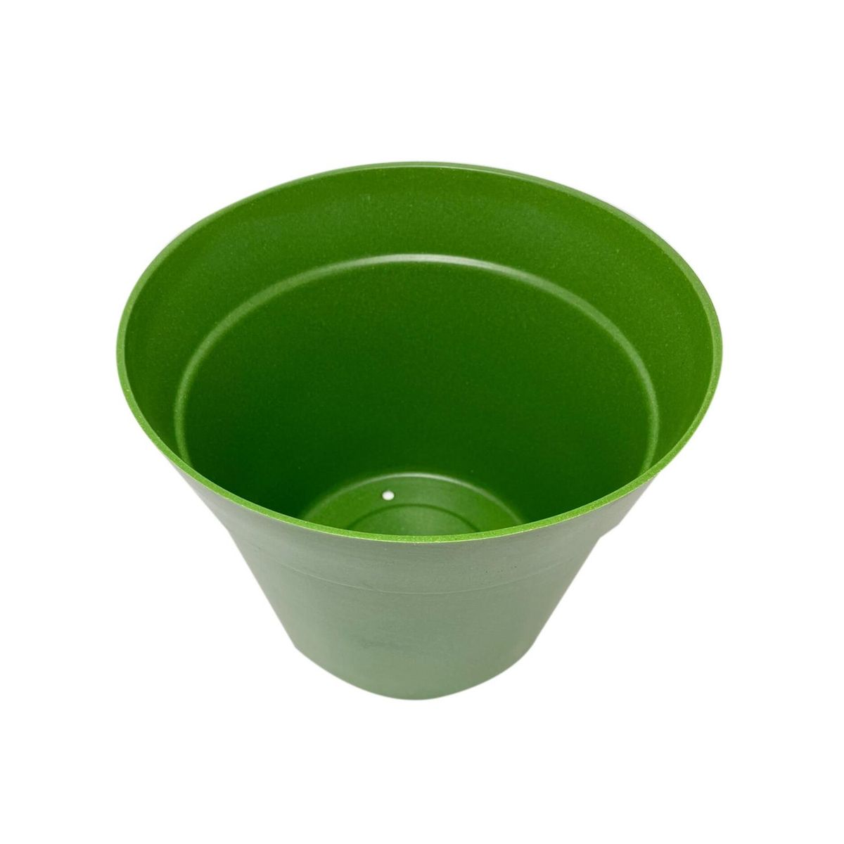 DECOGREEN - Set 2 Maceteros Biodegradables de Silicona 25x17 cm Verde Musgo