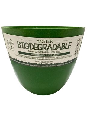 Set de 2 Maceteros Biodegradables Actual Musgo