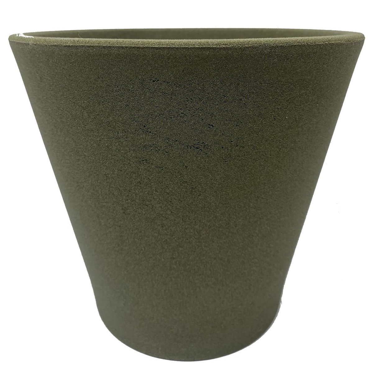 DECOGREEN - Set 2 Maceteros Biodegradables de Silicona 20x18 cm Grafito