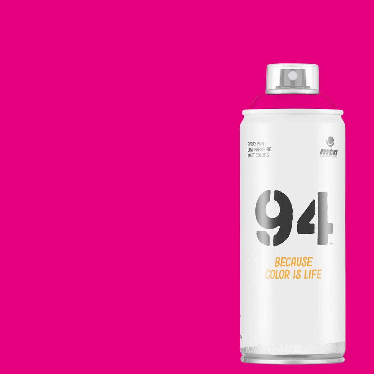 MONTANA COLORS - Pintura en Spray Mate Fucsia Fluorescente 400ml