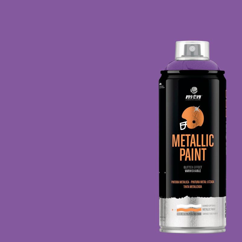 MONTANA COLORS - Pintura Metalizada en Spray Violeta Metálico 400ml