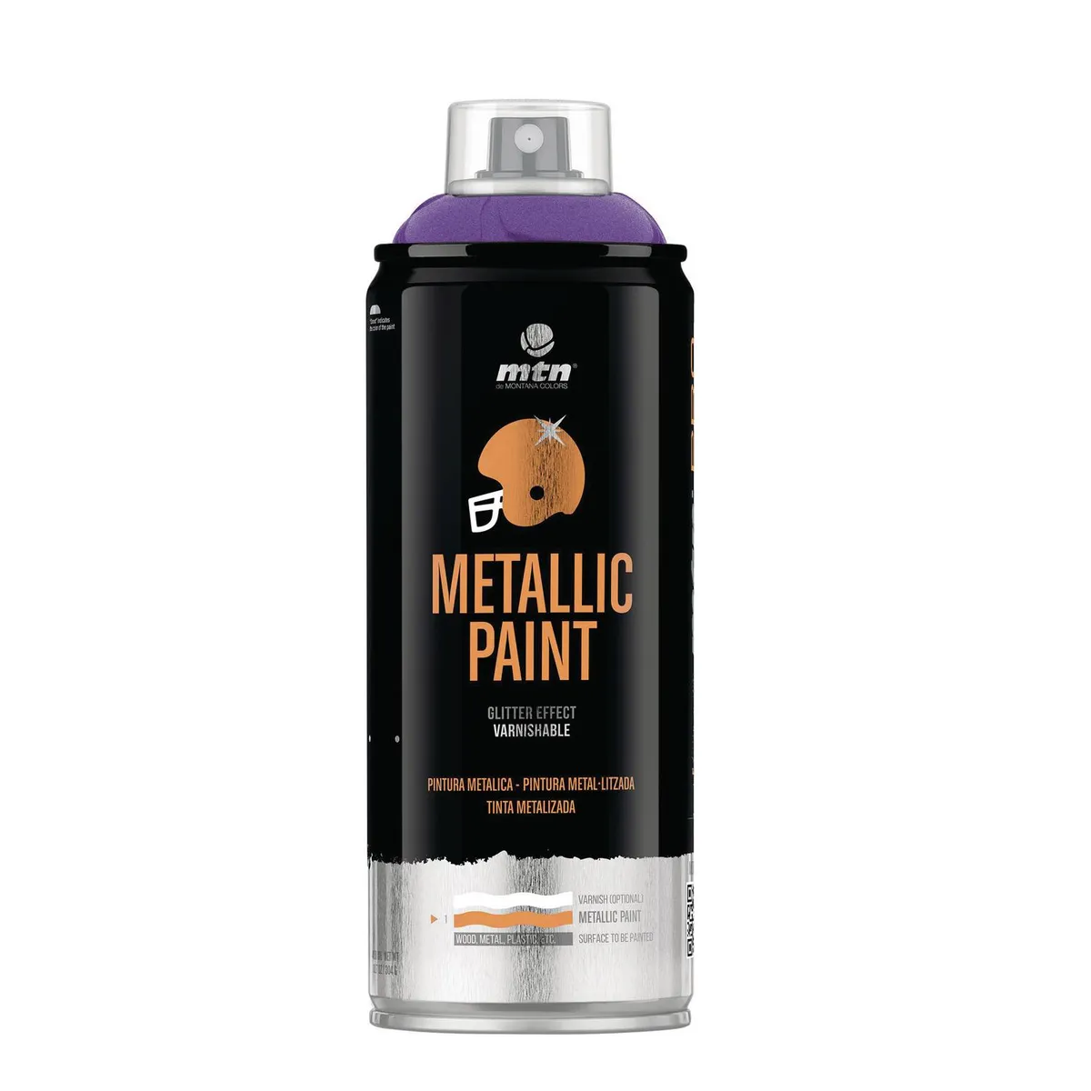 MONTANA COLORS - Pintura Metalizada Spray 0.4 l Brillante Violeta