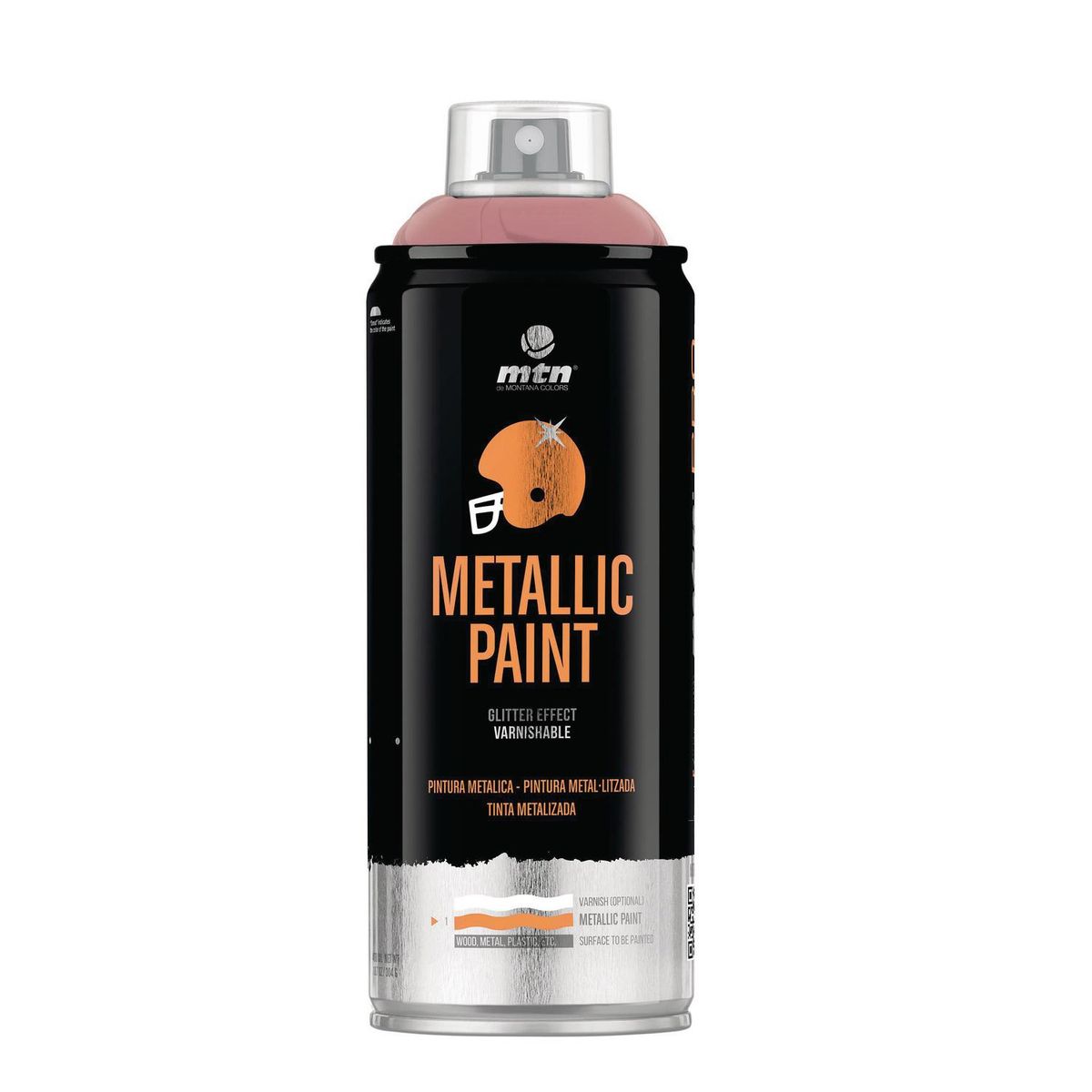 MONTANA COLORS - Pintura Metalizada Spray 0.4 l Brillante Rosado