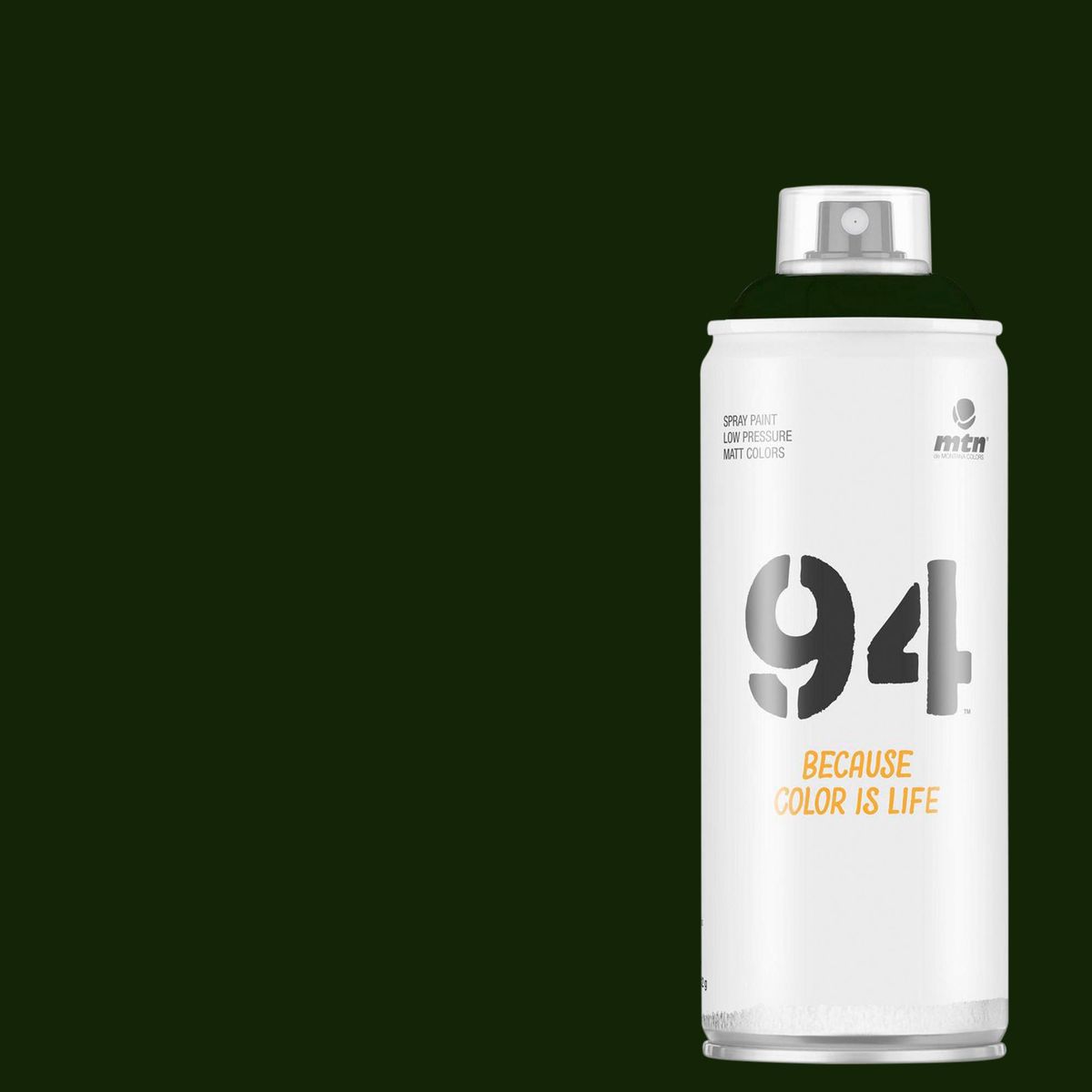 MONTANA COLORS - Pintura en Spray Mate Verde Amazona 400ml