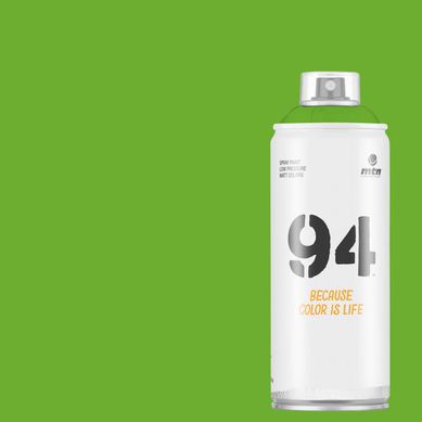 Pintura en Spray Mate Verde Fluorescente 400ml