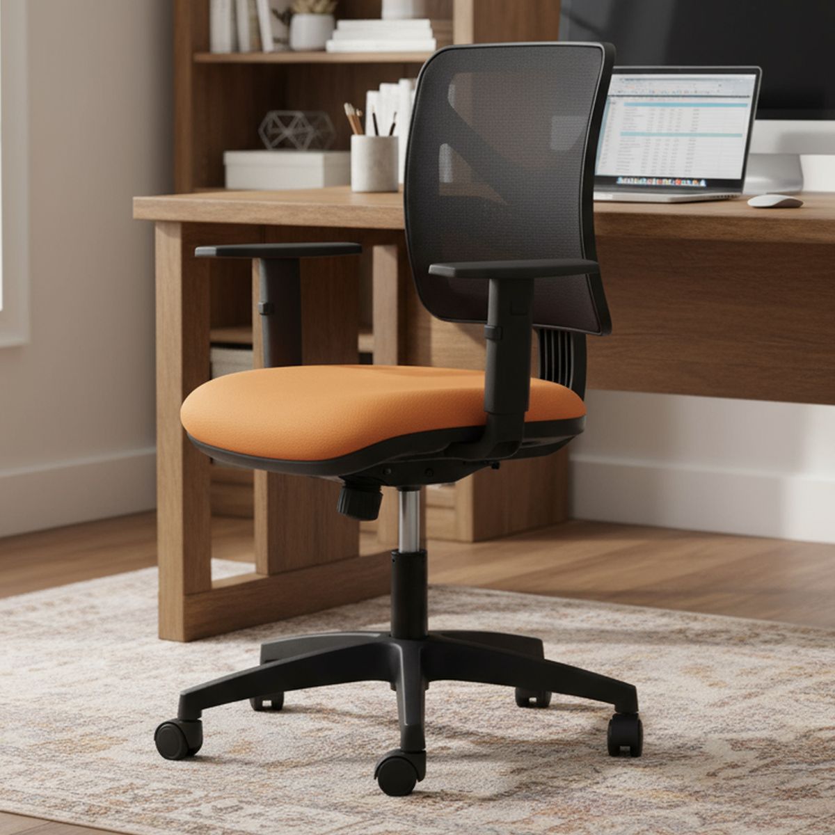 CONTATTO - Silla Escritorio Eleven Naranjo