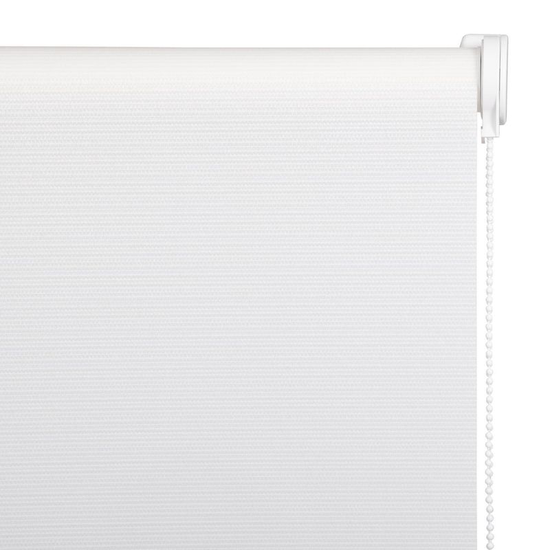JUST HOME COLLECTION - Roller Natural Blanco Ancho 101a120cm Alto 161a180cm