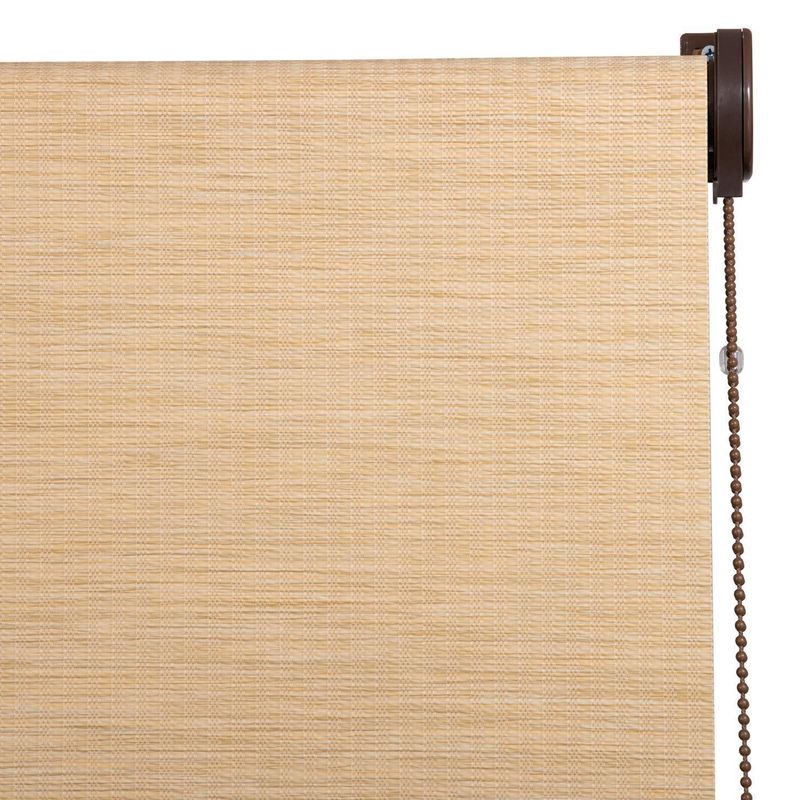JUST HOME COLLECTION - Roller Bambú Amarillo Ancho 141a155cm Alto 201a220cm