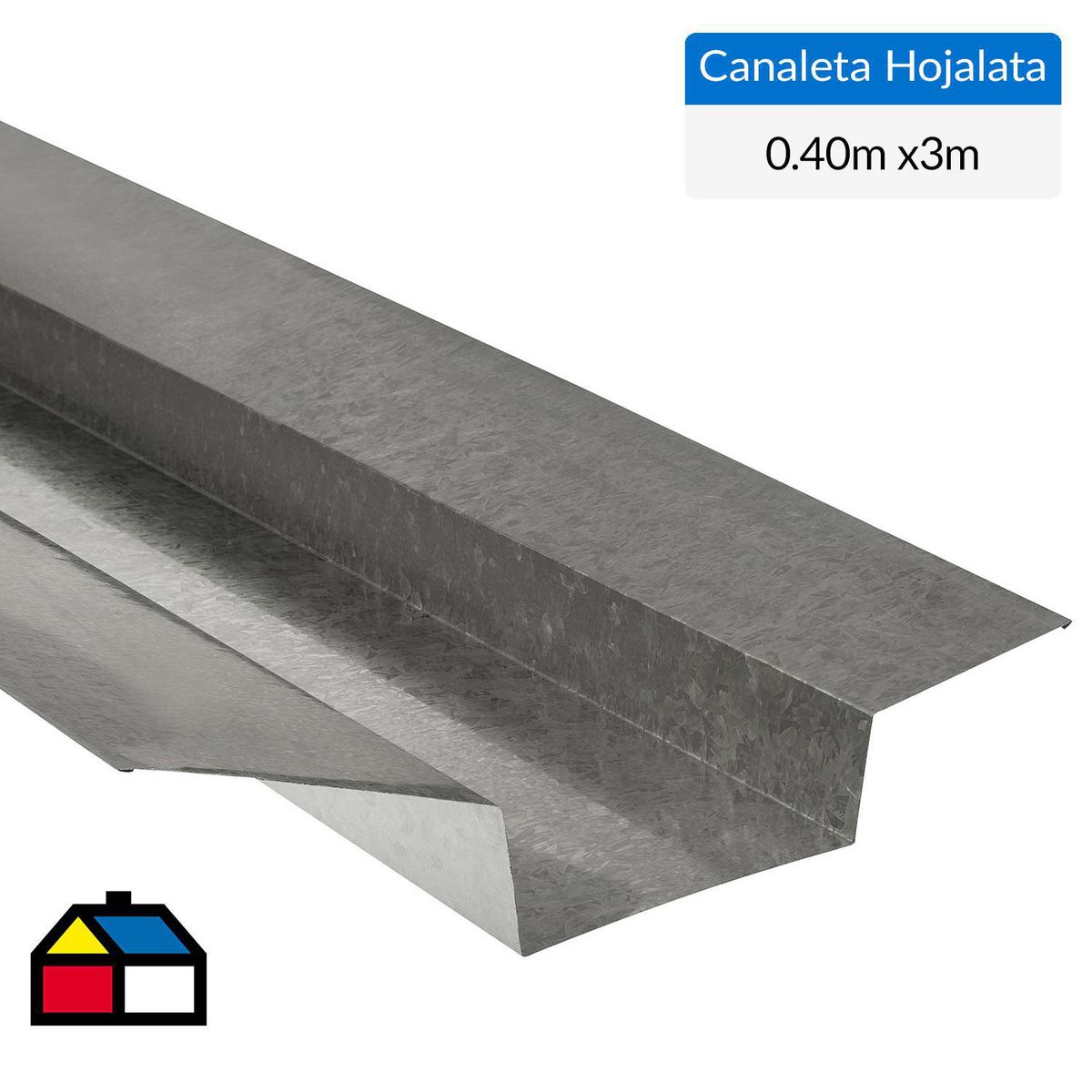 COYAHUE - 0.40x3 m Canal Limaholla Hojalata