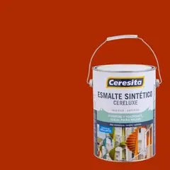 CERESITA - Esmalte Sintético Brillante 1 galón(es) Rojo Mandarín