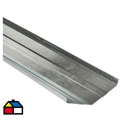 0.25x3 m Caballete Hojalata