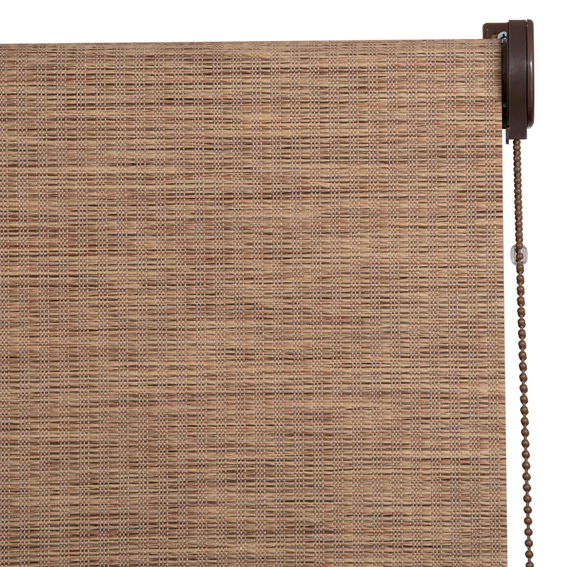 JUST HOME COLLECTION - Roller Bambú Chocolate Ancho 201a220cm Alto 181a200cm
