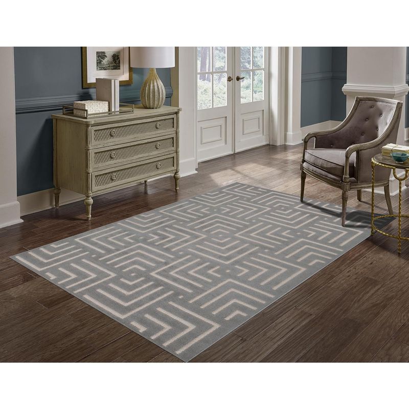 IDETEX - Alfombras clifton 200x285 cm l-gris
