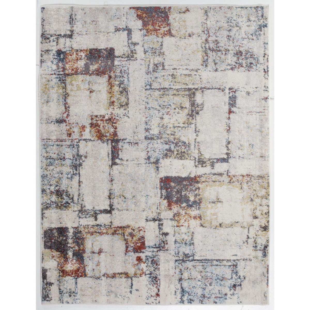 IDETEX - Alfombra Frise Logan 150x200 cm Polipropileno Crema