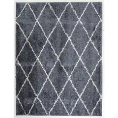 IDETEX - Alfombras shaggy magnolia 150x200 cm gris
