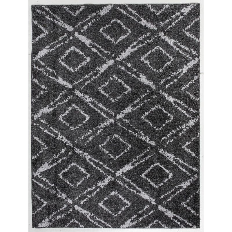 IDETEX - Alfombras shaggy magnolia 150x200 cm gris