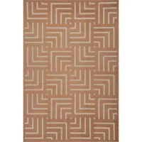 Alfombra Clifton 160x235 cm Polipropileno Beige
