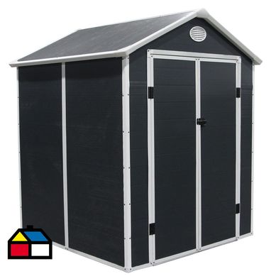 Bodega jardn 192x190x226 cm Gris oscuro