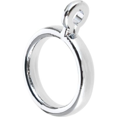 Imagen 2 del producto Set De Argollas Para Cortina 10 Unidades Plateado