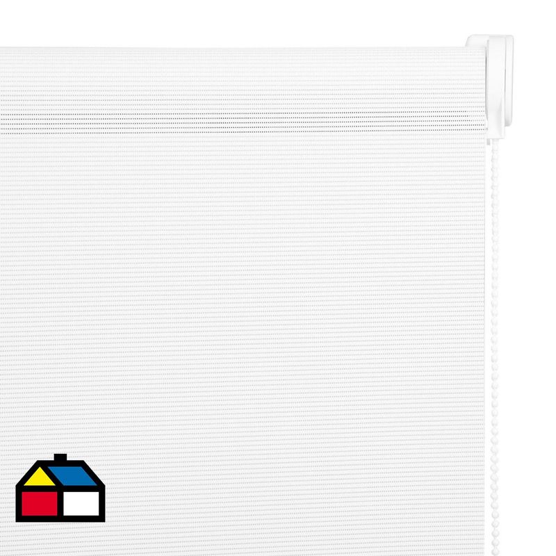 JUST HOME COLLECTION - Roller Sunscreen 20% Blanco Ancho 156a170 cm alto 201a220 cm